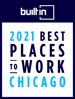 2021 Best Places to Work Award Badge