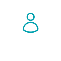 General - 36 - white & teal